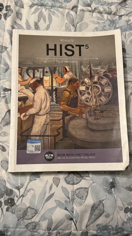 Hist5: U.S. History Paperback by Kevin M. Schultz