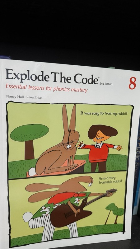 Explode The Code 2nd Edition book 8