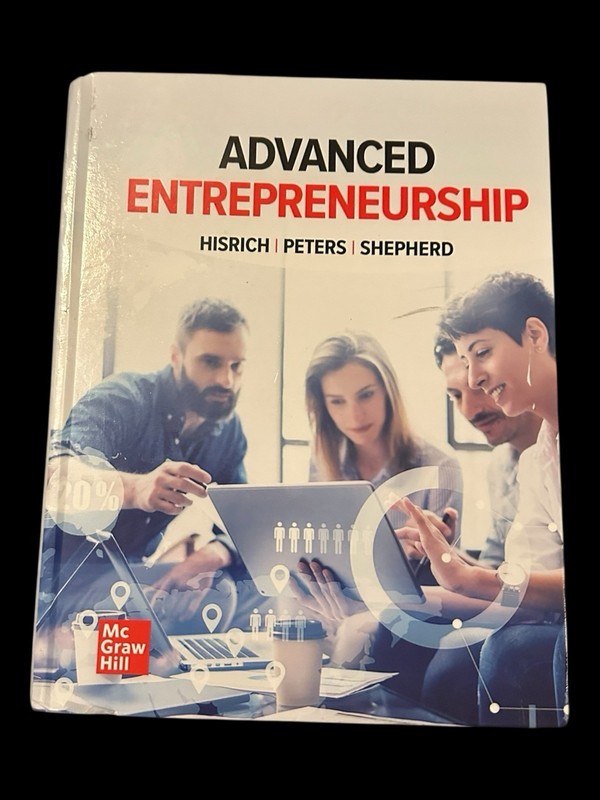 Advanced Entrepreneurship McGraw Hill