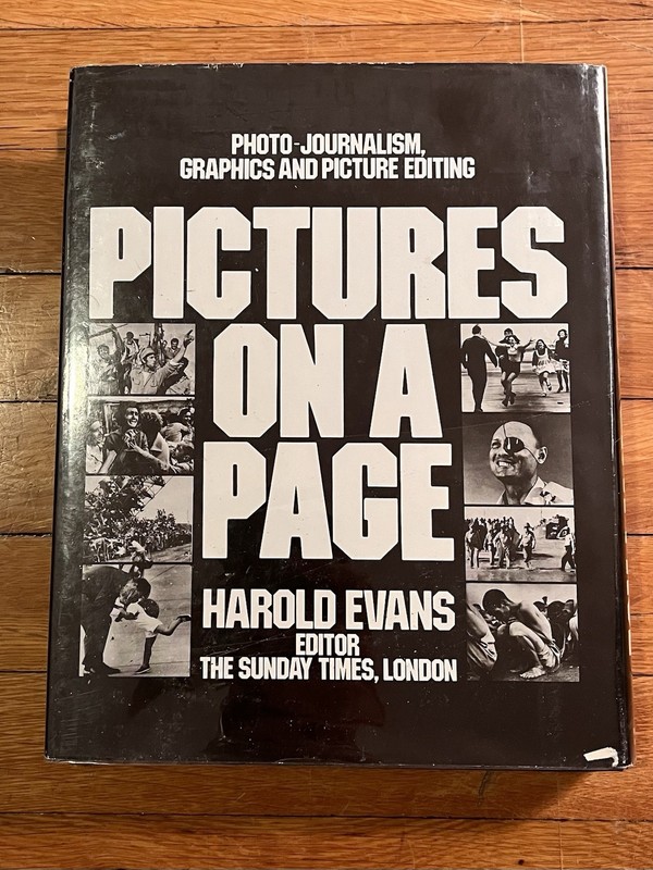 Pictures on a Page Harold Evans 1978 1st Edition USA Photojournalism gallery