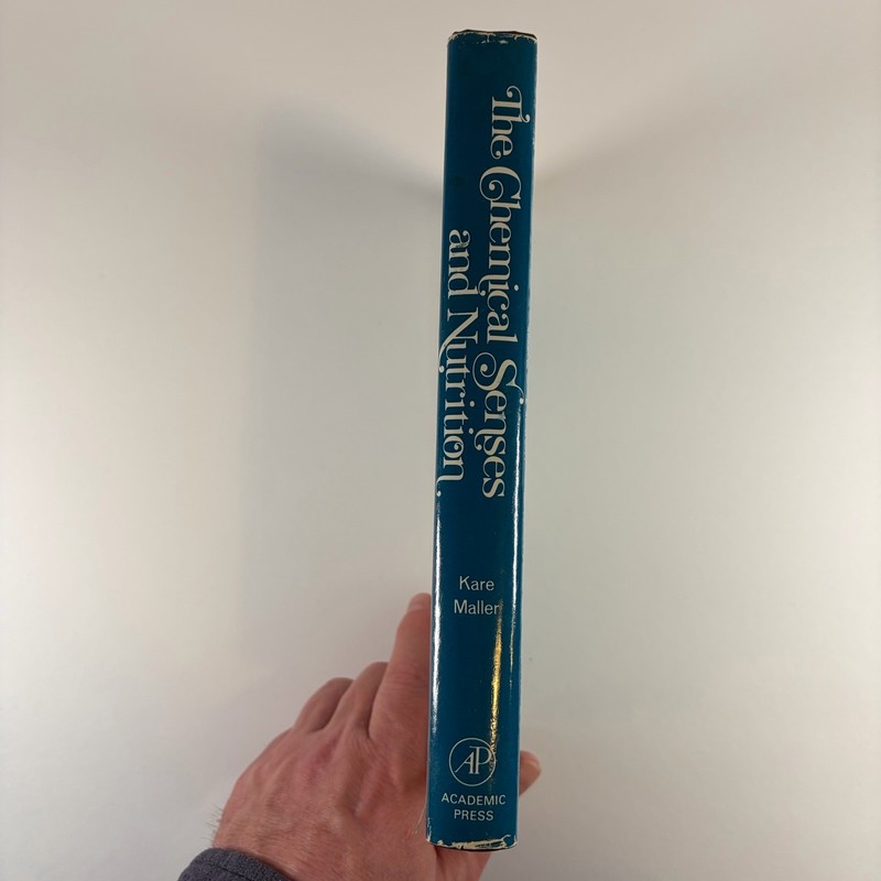 The Chemical Senses and Nutrition 1977 Kare Maller Academic Press HC Monograph gallery