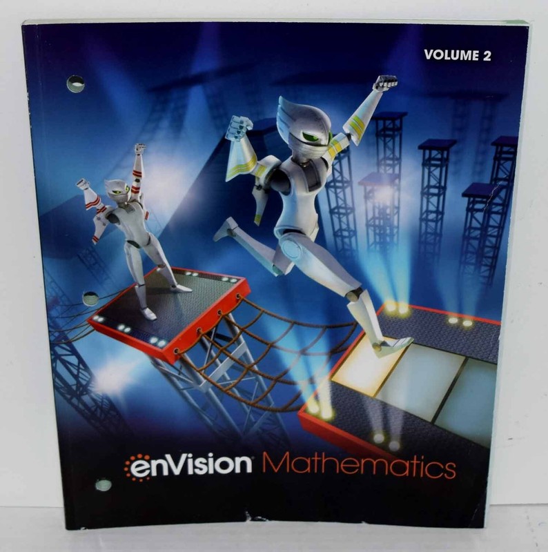 8th Grade Envision Mathematics Student Edition Volume 2 2021 FREE SHIPPING !!!