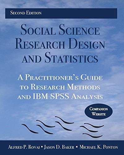 Social Science Research Design and …, Ponton, Michael