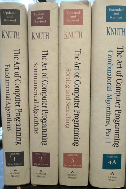 The Art of Computer Programming Third Edition, Volume 1 – 4a, Donald Knuth
