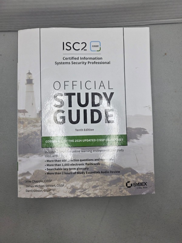 ISC2 CISSP Official Study Guide - 10th edition