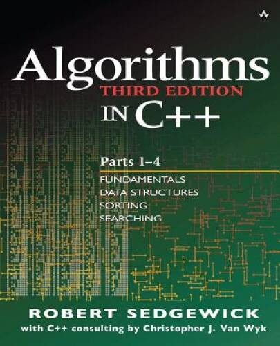 Algorithms in C++, Parts 1-4: Fundamentals, Data Structure, Sorting, – VERY GOOD