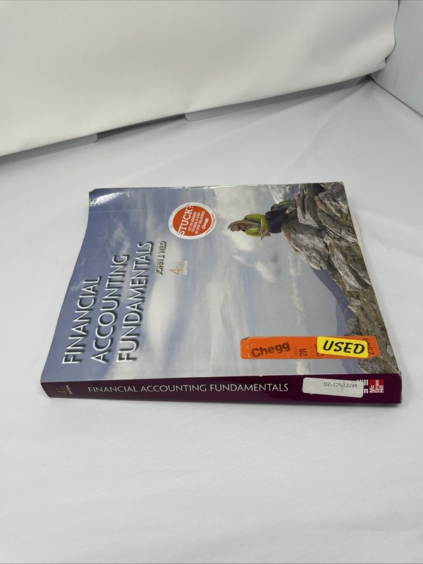 Financial Accounting Fundamentals by John J. Wild (2012, Trade Paperback) gallery