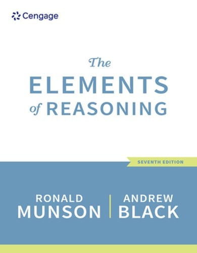 The Elements of Reasoning by Ronald Munson: Used