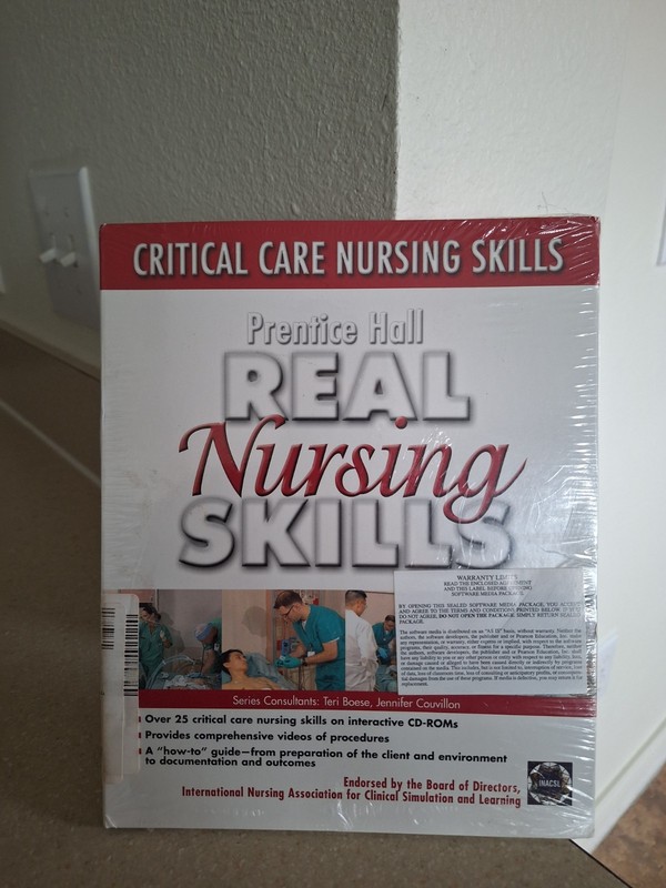 Prentice Hall Real Nursing Skills: Basic Nursing Skills sealed READ BELOW