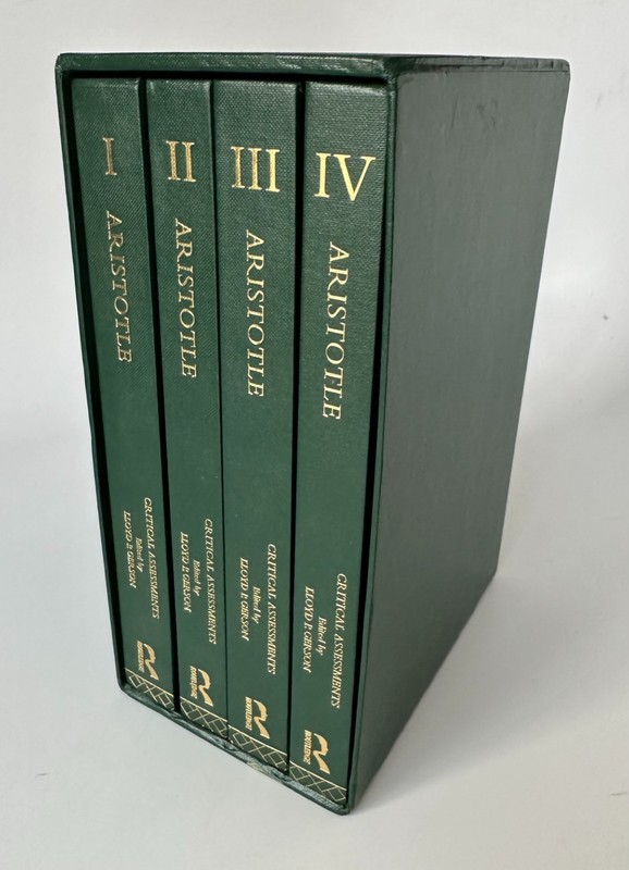 ARISTOTLE Critical Assessments 1999 ROUTLEDGE Ed. Lloyd P Gerson Complete Set