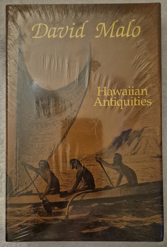 Hawaiian Antiquities: Moʻolelo Hawaiʻi (David Malo • 2nd Ed • Sealed) Hardcover