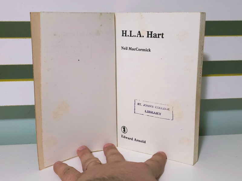 H.L.A. Hart: Jurists Profiles in Legal Theory! 1981 Law Book by Neil MacCormick gallery