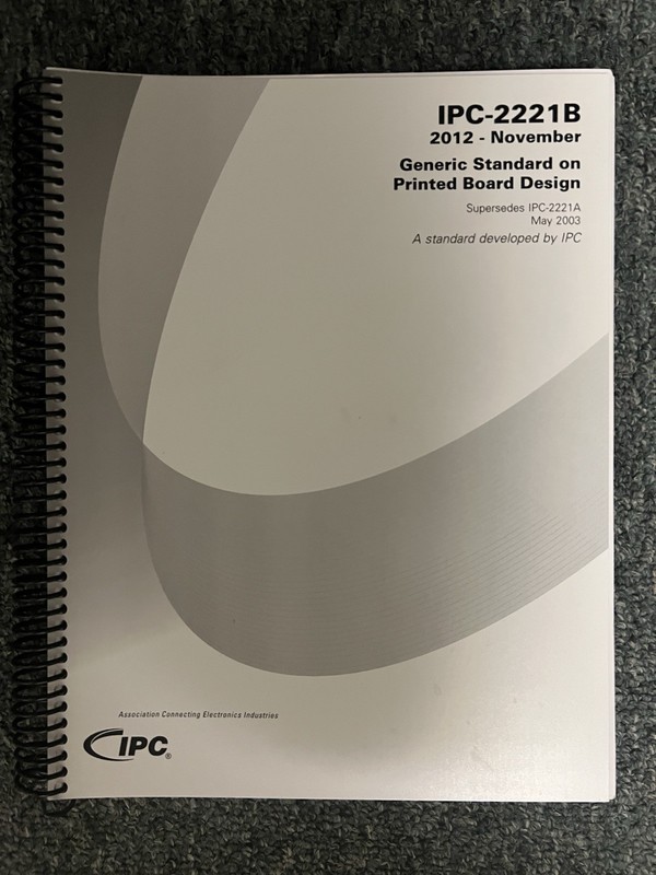 IPC-2221B Generic Standard on Printed Board Design (2012) PCB Design