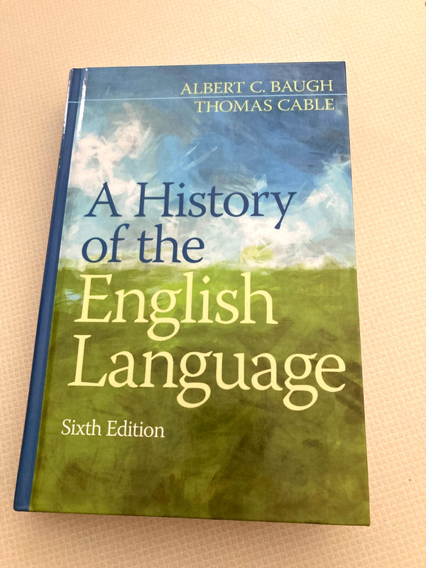 History of the English Language, Hardcover by Baugh, Albert C.; Cable, Thomas…