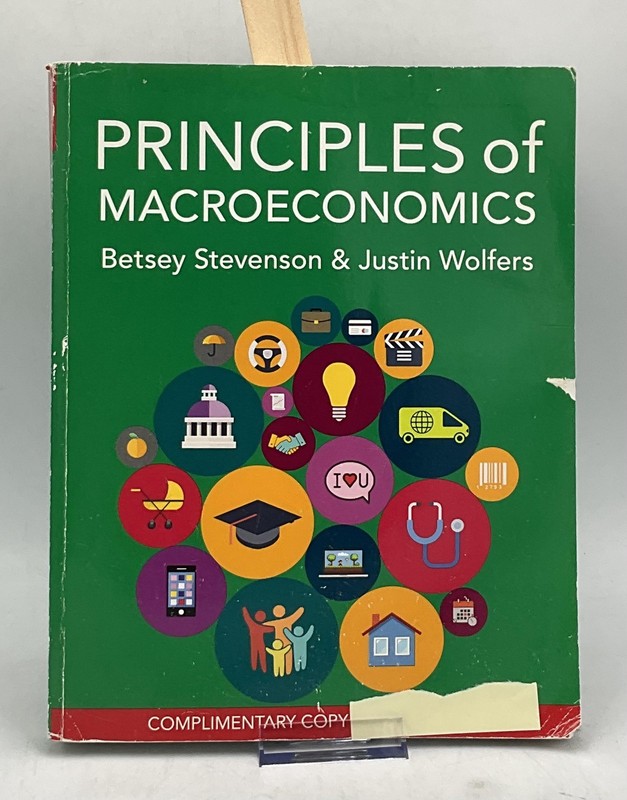 PRINCIPLES OF MACROECONOMICS Stevenson & Wolfers Worth Publishers Paperback 2020