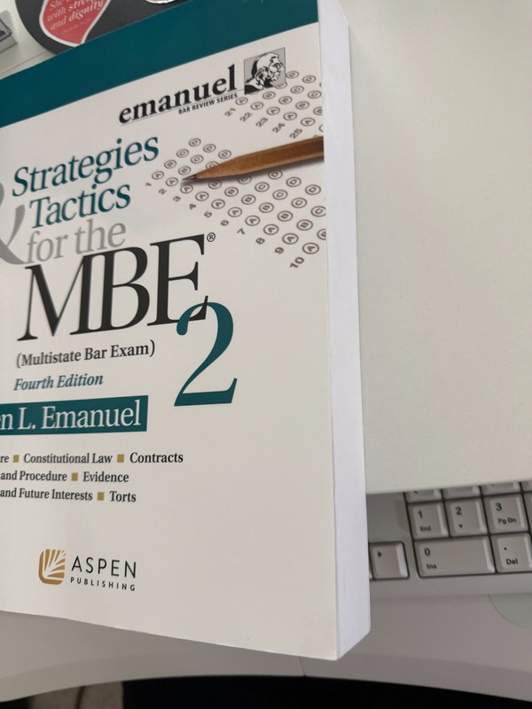 Strategies & Tactics for the MBE 2 (Bar Review) gallery