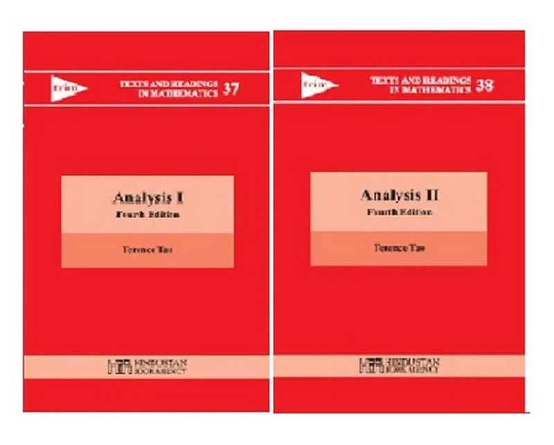 FAST SHIP-Analysis I+ Analys II BY Terence Tao, 4th ED – 2 BOOKS SET- HARDCOVER