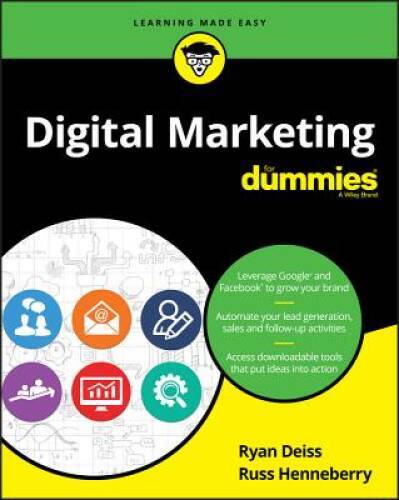 Digital Marketing For Dummies – Paperback By Deiss, Ryan – VERY GOOD