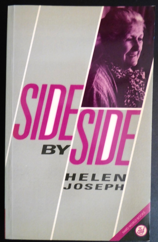 Side By Side, by Helen Joseph (Zed, Paperback, 1986)