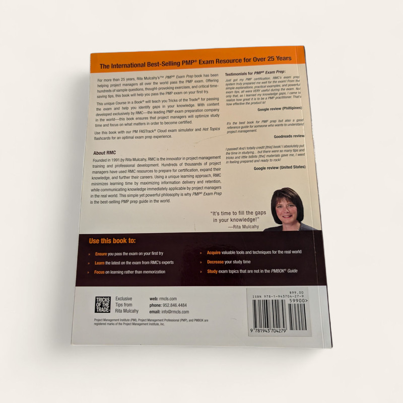 PMP Exam Prep What You Really Need to Know to Pass the Exam Tenth Edition gallery