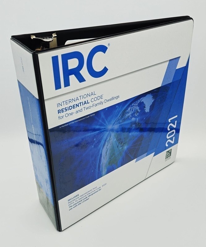 Highlighted and Tabbed - 2021 International Residential Code - from Exam Books gallery