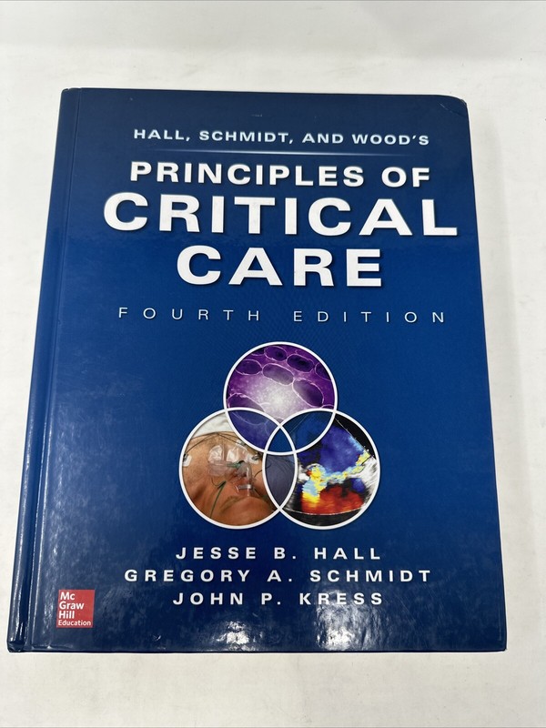 Principles of Critical Care, 4th Edition by Gregory A. Schmidt, Jesse B. Hall…