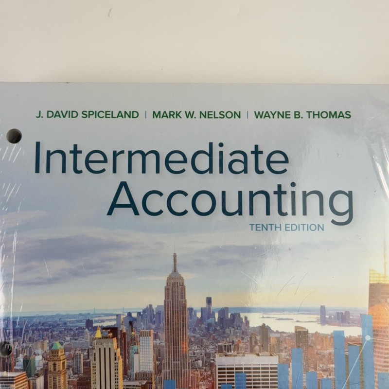 SEALED! Loose Leaf Intermediate Accounting by J Sepe, David Spiceland, 10th ed. gallery