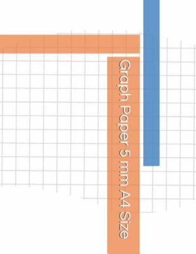 Graph Paper 5 MM A4 Size by Paper, Graph, Brand New, Free shipping in the US