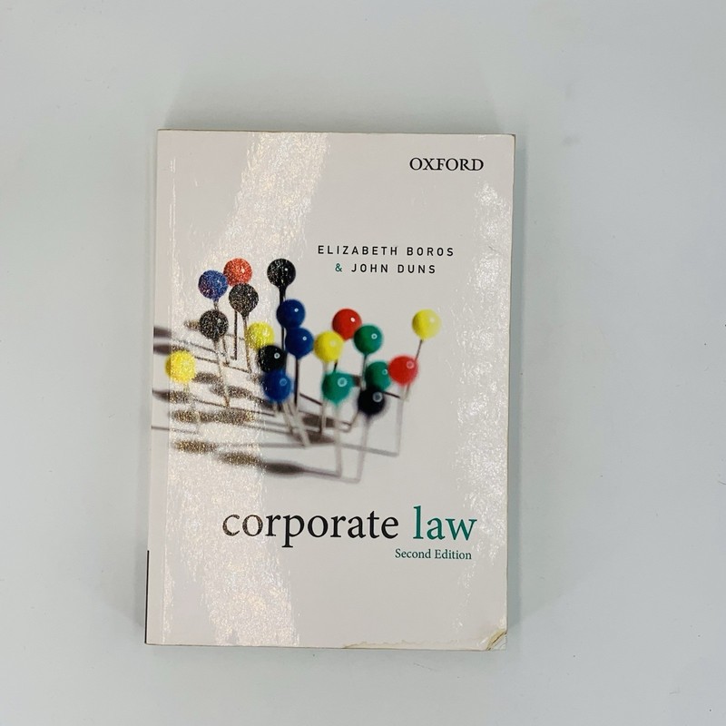 Corporate Law by John Duns, Elizabeth Boros (Paperback, 2012)
