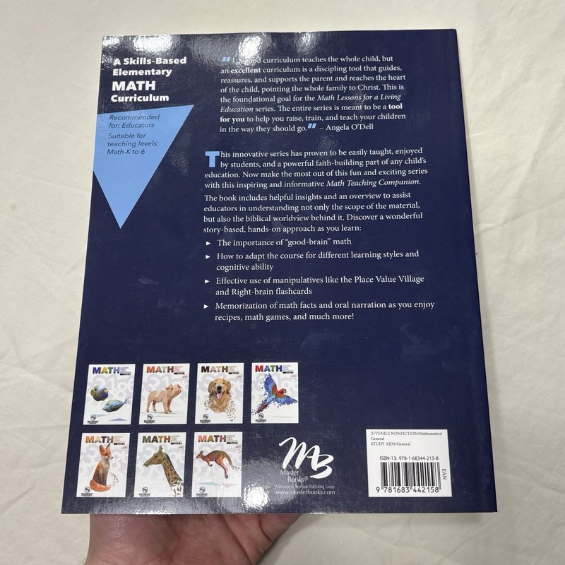 Master Books Math Lessons for a Living Education Teaching Companion PB gallery