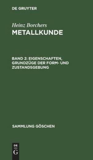 Eigenschaften, Grundz?Ge Der Form- Und Zustandsgebung