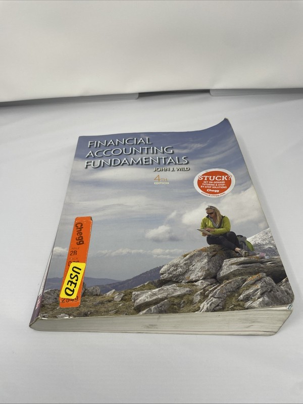 Financial Accounting Fundamentals by John J. Wild (2012, Trade Paperback) gallery