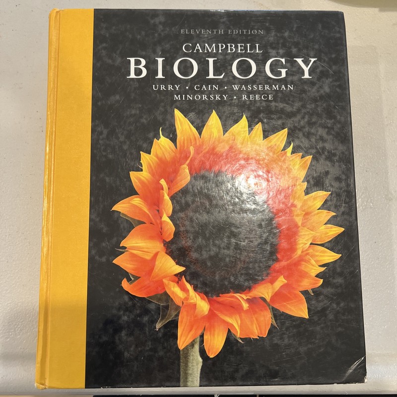 Campbell Biology Textbook – 11th Edition (Hardcover 2017) Pearson