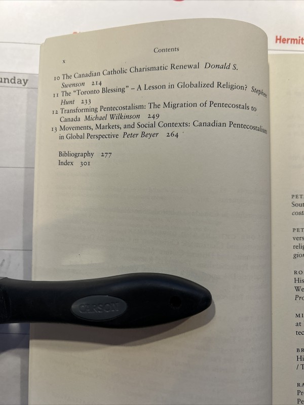 Canadian Pentecostalism - Michael Wilkinson, editor - 2010 - 328 Pages gallery