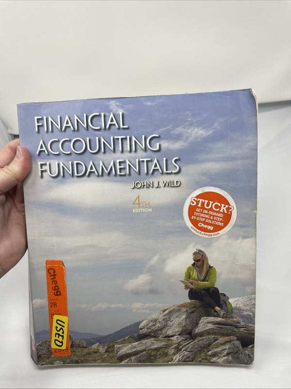 Financial Accounting Fundamentals by John J. Wild (2012, Trade Paperback)