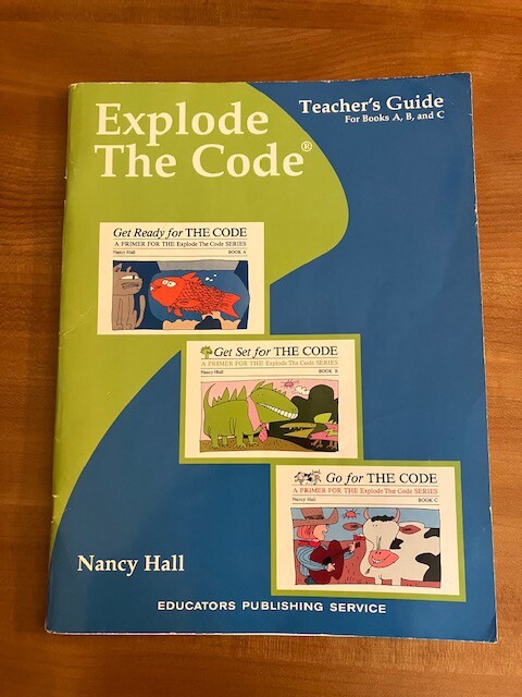 Explode The Code: Teacher’s Guide for Books, A, B, and C by Nancy Hall (EPS)