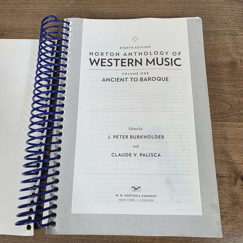 Norton Anthology of Western - Spiral-bound, by Burkholder J. Peter; gallery