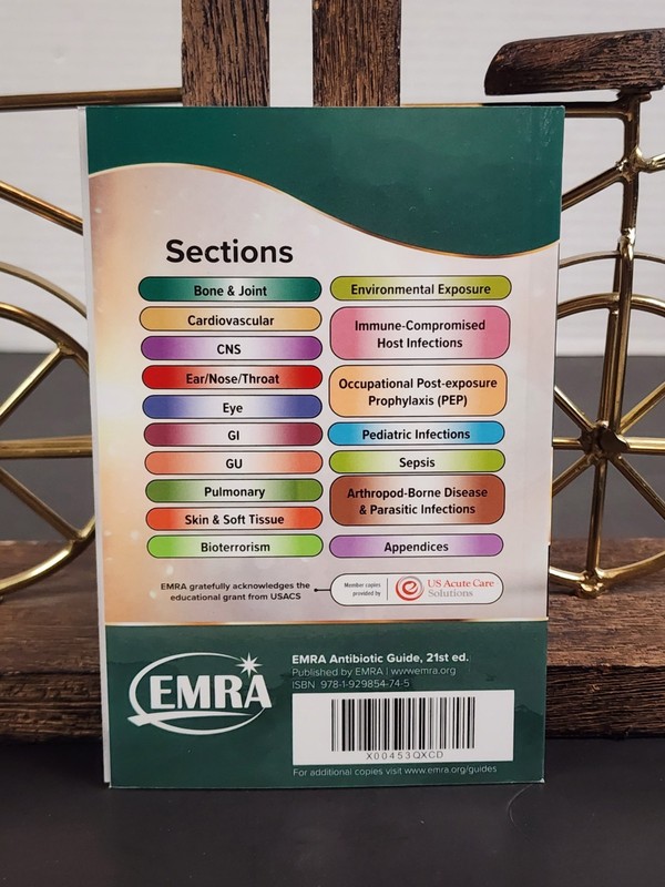 EMRA Antibiotic Guide - 21st Edition Brian J. Levine MD, FACEP Editor-In-Chief gallery