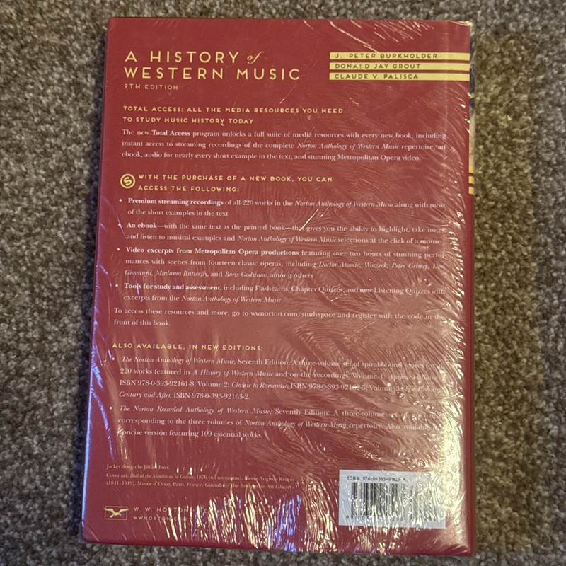 History of Western Music by J. Peter Burkholder, Donald Jay Grout and Claude V. gallery