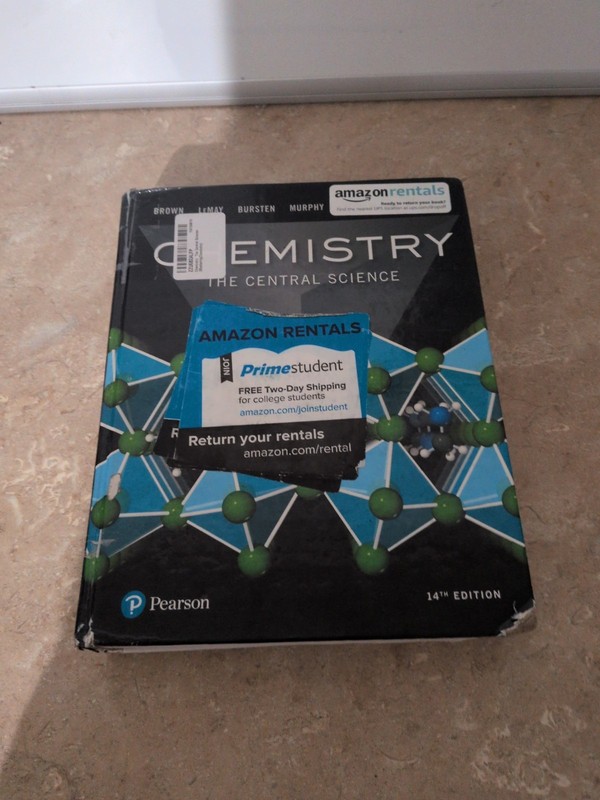 Chemistry : The Central Science by Bruce Bursten, Theodore Brown, Patrick…