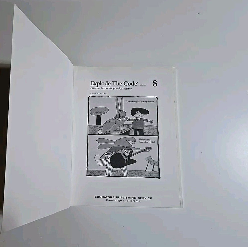 Explode the Code #8 by Nancy Hall (2015, Student edition) Phonics Workbook gallery