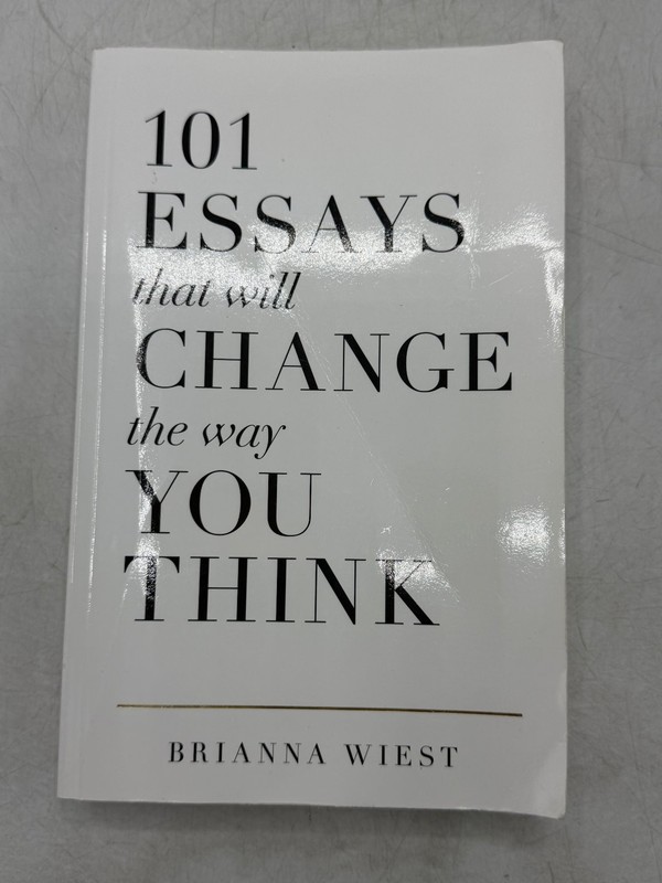 101 ESSAYS that will CHANGE the way YOU THINK Brianna Wiest 2017 Self-Help