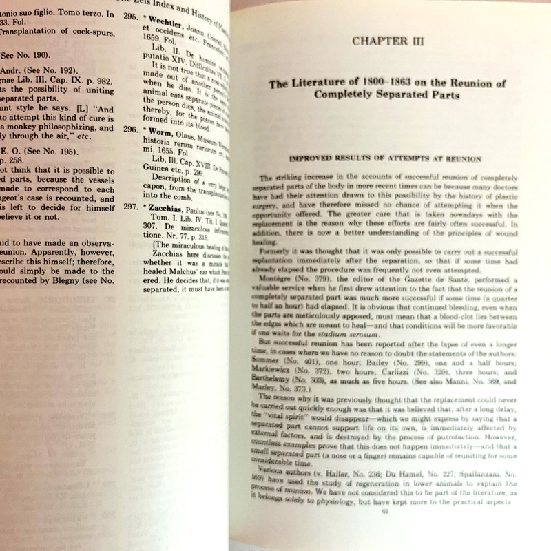 The Zeis Index and History of Plastic Surgery 900B.C. -1863 A.D. Book Hardcover gallery