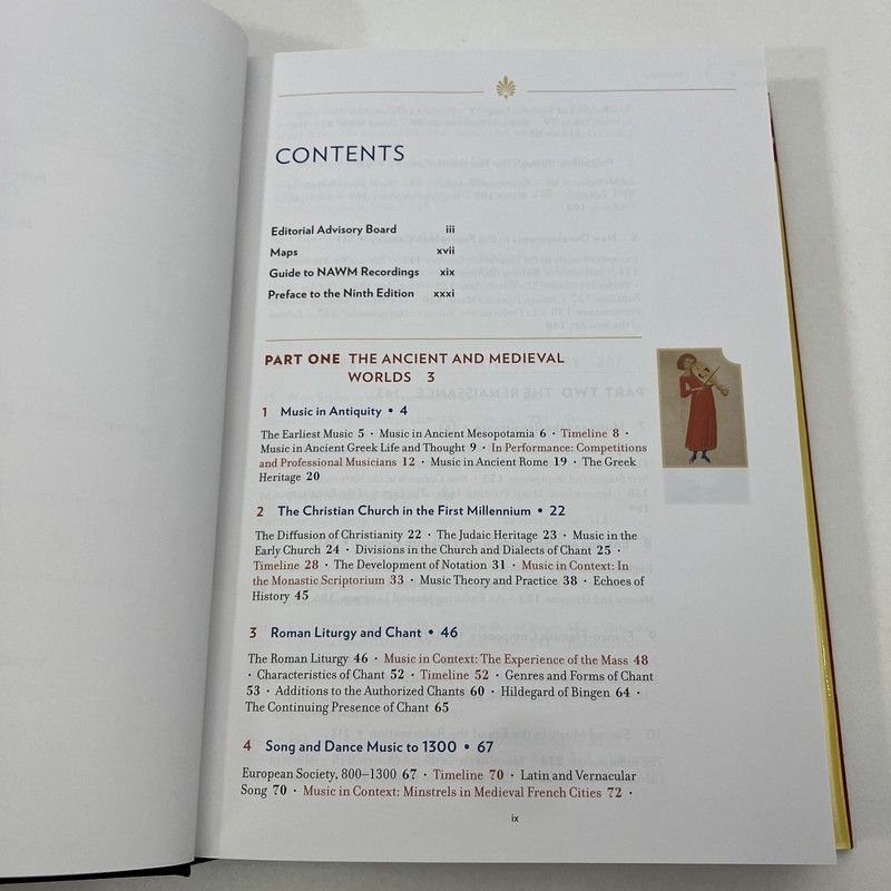 A History of Western Music 9th Edition Norton J Peter Burkholder Textbook 2014 gallery