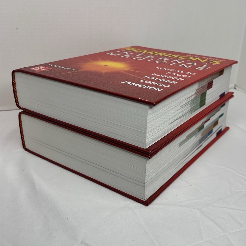 Complete Set Vol 1 2 Harrison's Principles Of Internal Medicine (21st Ed 2022) gallery