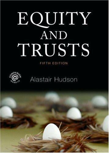 Equity and Trusts