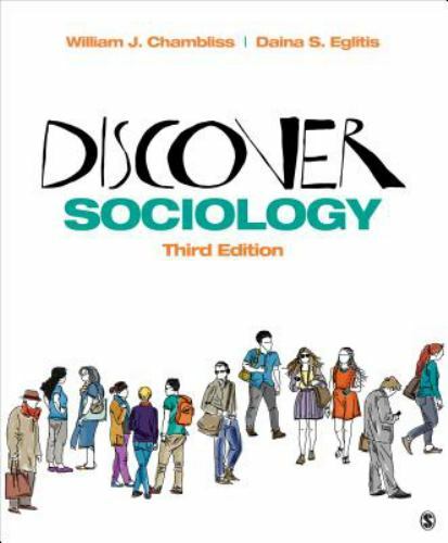 Discover Sociology by Daina S. Eglitis and William J. Chambliss (2017, Trade…