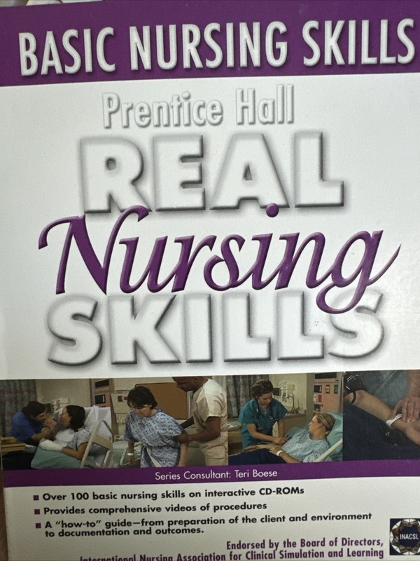 Prentice Hall Real Nursing Skills: Basic Nursing Skills, Pearson Education, CDs