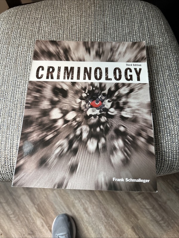 Criminology by Frank J. Schmalleger (2012, Trade Paperback)