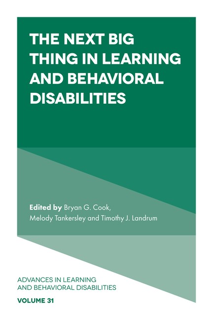 The Next Big Thing In Learning And Behavioral Disabilities